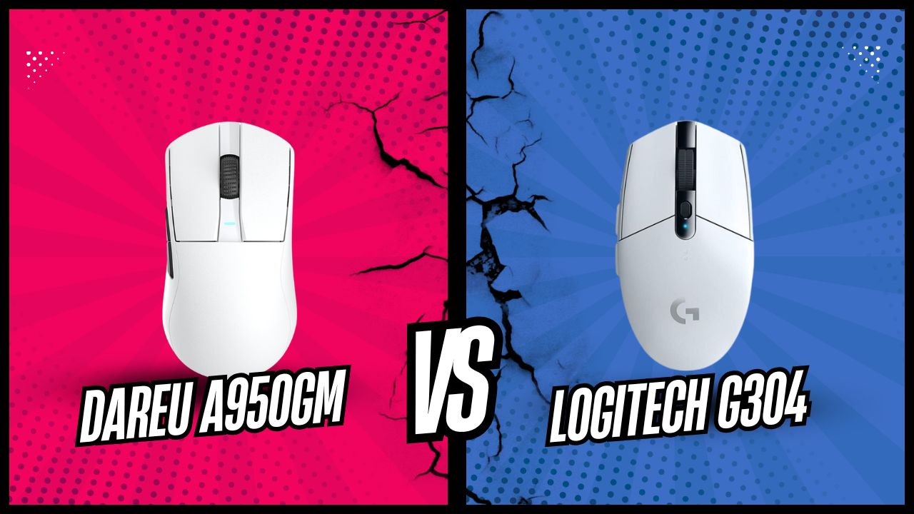 Dareu A950GM vs Logitech G304 — Which Wireless Mouse Should You Buy in India?
