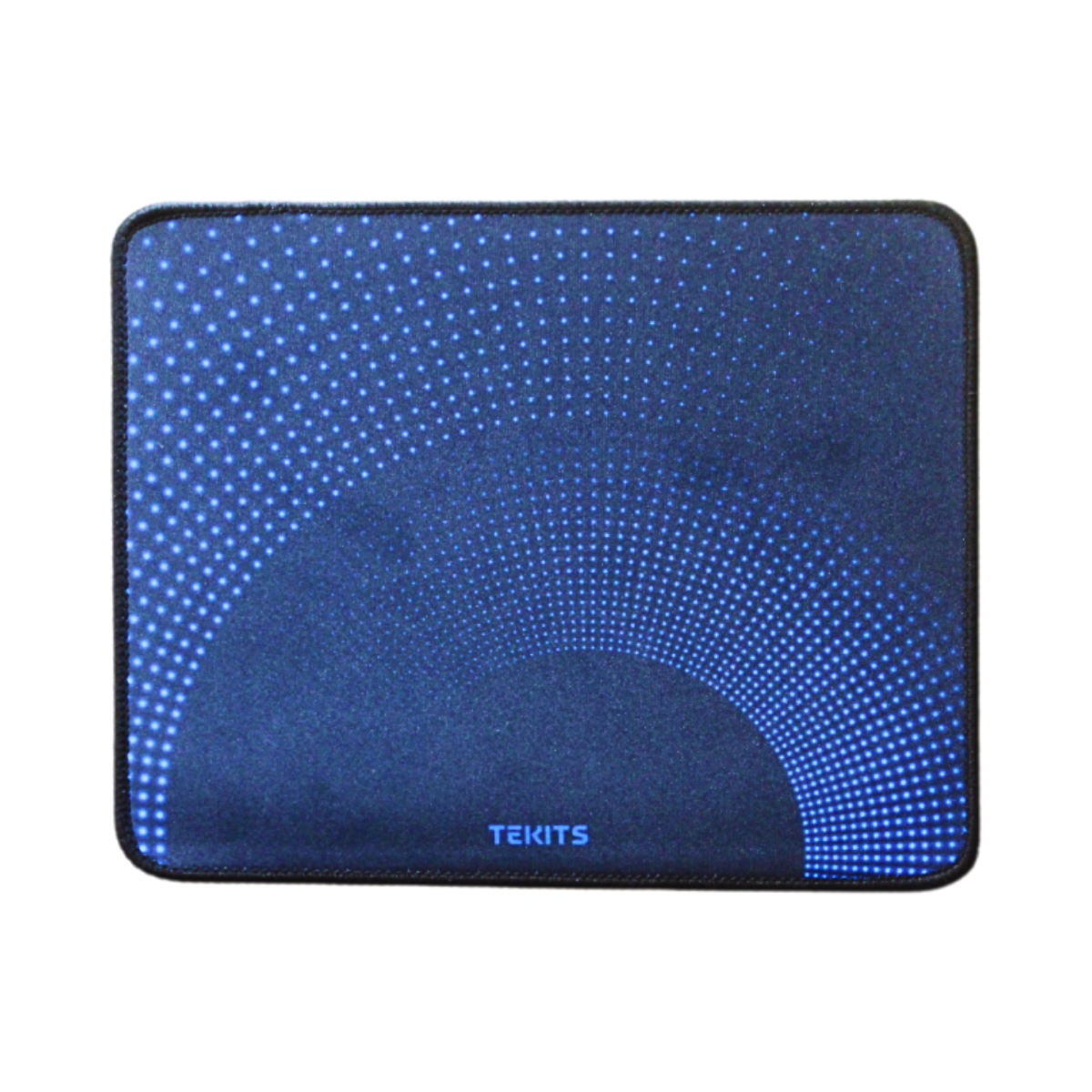TEKITS Premium Rubber Mouse Pad - Blue Halftone Dot Pattern (7.5 x 9 Inch)
