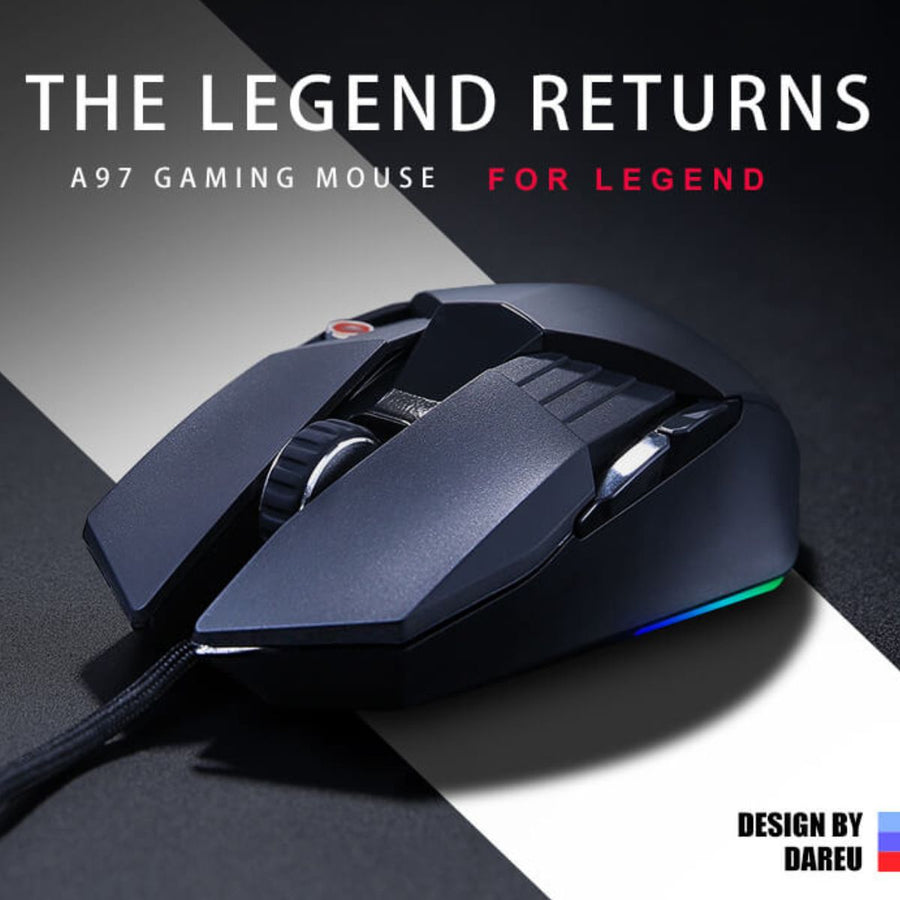 DAREU A970 FIREFLY Wired Gaming Mouse