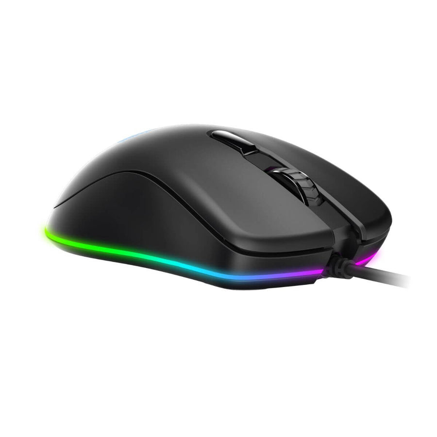 Black EM908X Gaming mouse with RGB lighting
