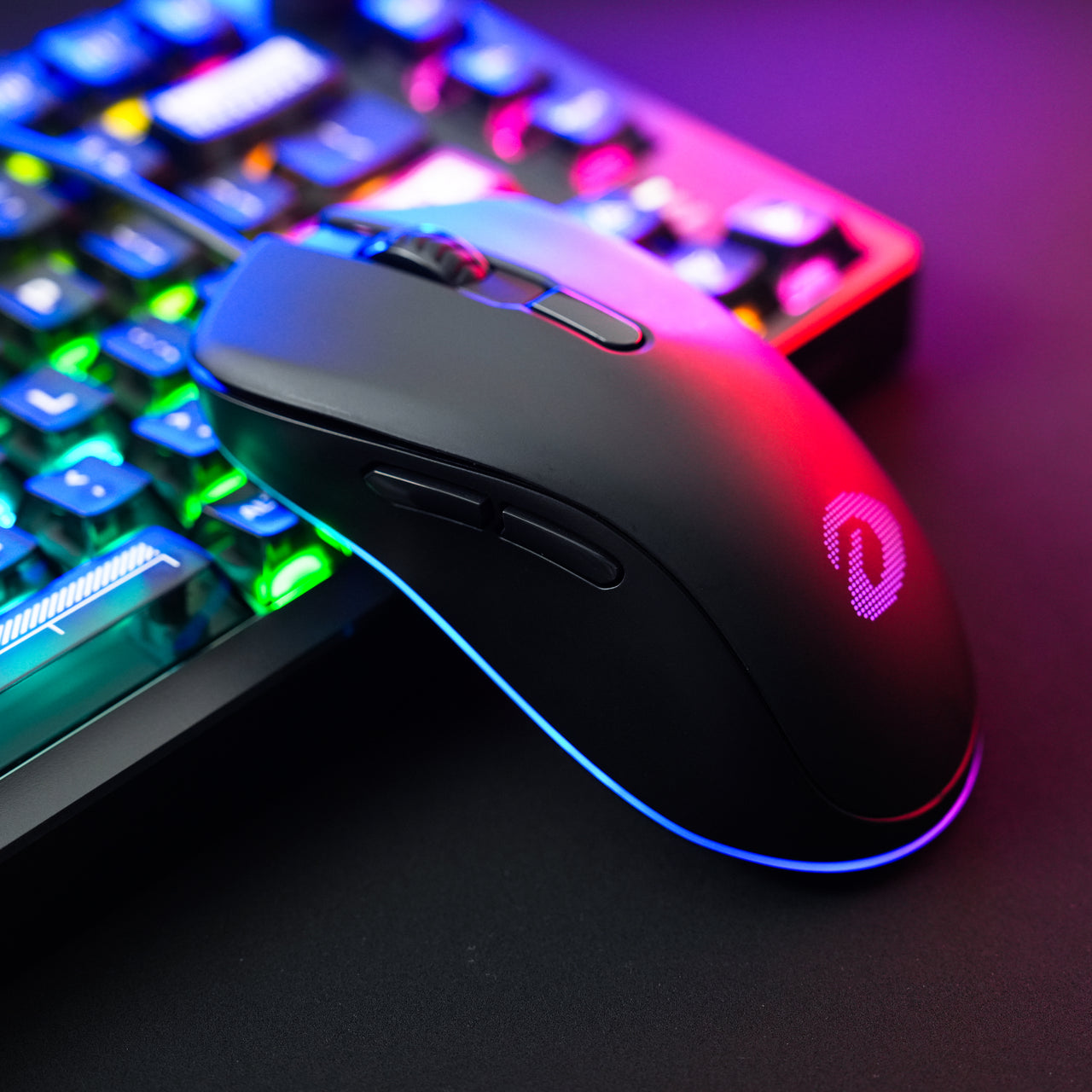 EM908X Gaming Mouse - Optical Switch (RGB, BRAVO Sensor)