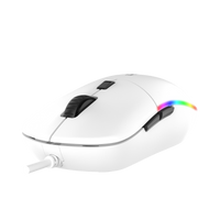 LM121 RGB Wired Office Mouse - White