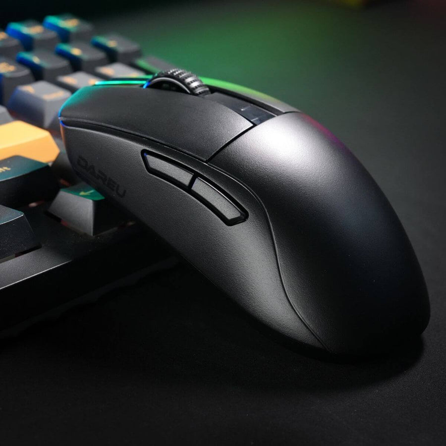 Dareu A950GM Black - HUANO 100 Million Click Switch Gaming Mouse