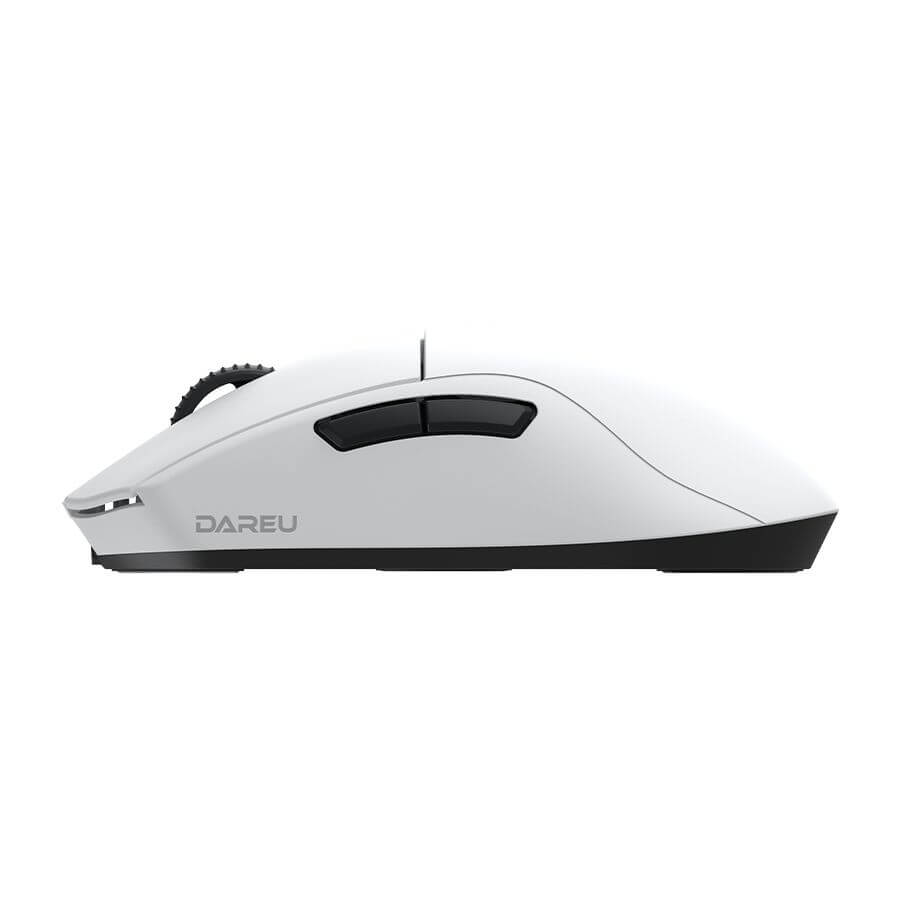 Dareu A950GM White - Side Profile Ergonomic Wireless Mouse