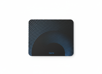 TEKITS Premium Rubber Mouse Pad - Blue Halftone Dot Pattern (7.5 x 9 Inch)